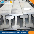 Rail de grue en acier standard chinois QU100 QU120 U71Mn